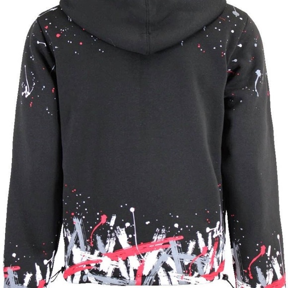 Men Paint Splatter Fleece Set - Picture 2 of 3
